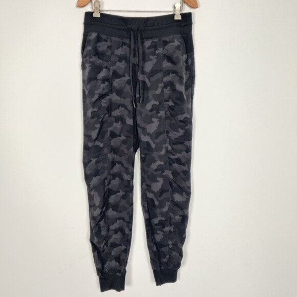 90 Degree By Reflex Pants - 90 Degree By Reflex Women's Jogger Size S Camouflage Black Gray Sport Athleisure